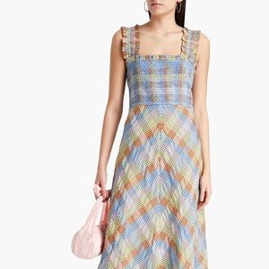 Ganni multi-color sundress